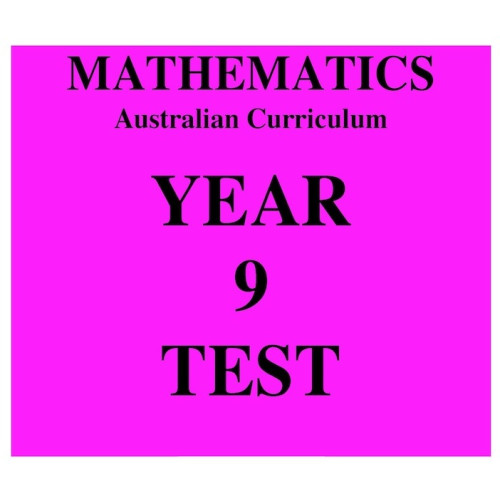 Australian Curriculum Mathematics Year 9